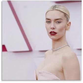 XSQING Vanessa Kirby Poster mit Schauspielerin, Poster, Kunstdruck, Wandgemälde, Leinwandposter, moderne Schlafzimmer-Dekoration, 30 x 30 cm