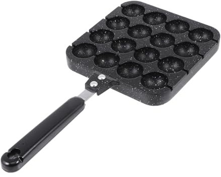 PRETYZOOM 1pc Octopus Meatball Sheet Pan Oven Pans Broiler Pan for Oven Non Stick Frying Pan Pancake Griddle Quail Egg Baking Tray Escargot Plate Household Baking Tray Aluminum Alloy