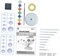 KONTONTY 1 Satz Planetenmodell Selber Bauen Modellbausatz des Sonnensystems DIY Montage Planeten Requisiten Lehren Modell des Sonnensystems Selber Bauen Lehrstütze Abs Colorful