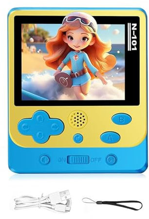 Portable Gaming Device For Boys And Girls 319 Built In Games Long Battery Life For Travel And Home Entertainment