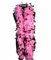 PARTY DISCOUNT Federboa pink / schwarz, ca. 180 cm
