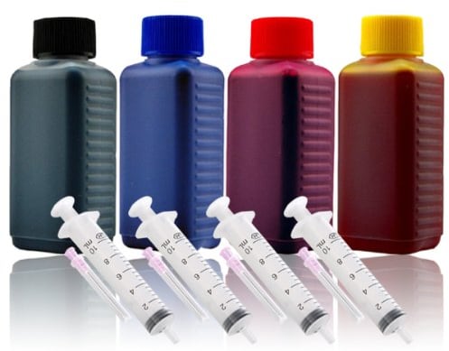 Nachfülltinte Druckertinte Refillset für HP-Druckerpatrone 10 11 88 940 940XL, 400ml