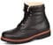 Panama Jack Panama 03 Aviator Herren Warm gefüttert Classics Kurzschaft Stiefel & Stiefeletten, Schwarz (Black), 43 EU