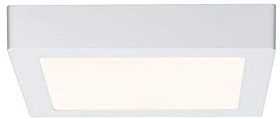 Paulmann 70645 LED Panel Lunar eckig 225x225mm 15,4W 230V Weiß matt Alu Deckenaufbauleuchte Deckenleuchte Deckenlampe