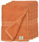 leevitex® Handtuch-Set, saugstark, 50 x 100 cm | Qualität 500 g/m² | 100% Baumwolle | Terrakotta
