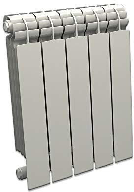 FONDITAL Radiatore Alluminio Pressofuso 5 Elementi 600/100