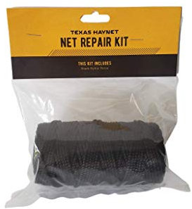 Texas Haynet - Net Repair Kit - Nylon Twine to Fix Your Round Bale or Regular Hay Nets - Made in The USA - Includes 1/4 lb Tube of Black Nylon Twine