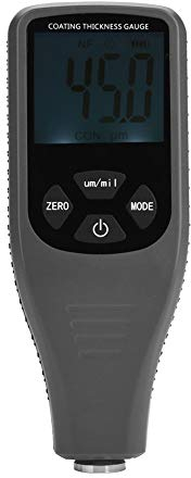 Akozon Schichtdickenmessgerät GM240 Digital LCD Lackdickenmessgerät Tester Metall Auto Test Messung 0~1300um F/N Sonde Tester für Auto Automotive