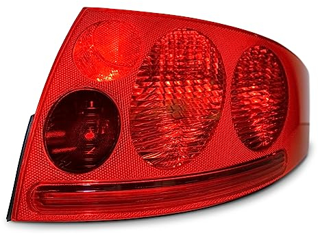 C025 Rückleuchten Folie Aufkleber Set links & rechts Heckleuchten Scheinwerfer (Red)