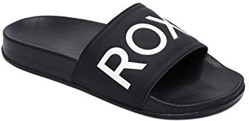 Roxy Slippy, Zapatos de Playa y Piscina para Mujer, Negro (Black FG BFG), 42 EU