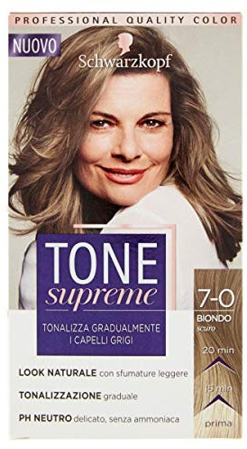 Schwarzkopf Tone supreme 7-0 Biondo scuro