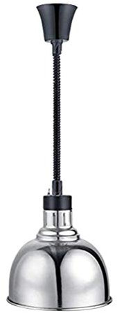 Lámpara Calefactora de Comida Buffet, Calentador De Platos, Caliente la comida fría y mantenga la temperatura, Adecuado Para Cafeterías de Alta Gama, Escuelas (275W, 220V 1pcs)