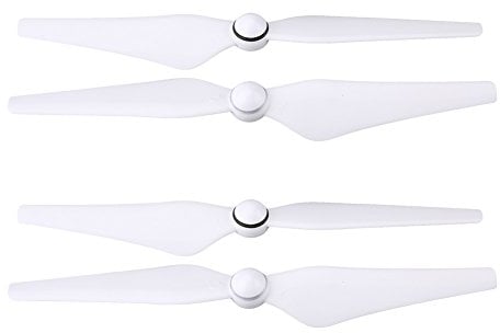 Alomejor 2 Paare 9450S Kunststoff Selbstziehende Drohnenpropellerblätter Quadcopter Zubehör für Phantom 4/4 Pro