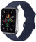 Lerxiuer Watch Strap 38mm 42mm 40mm 44mm 41mm 45mm Soft Silicone Band Replacement Wrist Strap Compatible with Apple Watch Series 7 6 SE Series 5 4 3 2,Midnight blue 42/44/45mm-M/L