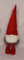 CBK-MS Wichtel rotmit Teleskopbeine 39-84 cm groß Weihnachtsdeko Deko Weihnachtswichtel aus Filz