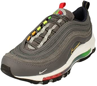 Nike AIR MAX 97 EOI (GS) Laufschuh, Lt Graphite Obsidian Black Persian Violet, 39 EU
