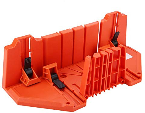 Mitre Box, Mitre Block for Miting Machine, Wood Joining Box 0° 22.5° 45° 90° 4 Types of Grooves Mitre Saw Hand for Pruning Angle Wood Cutting Hand Saw for Oblique Cutting