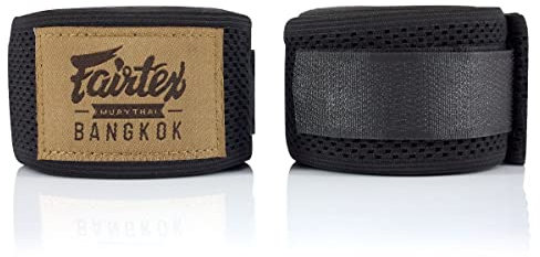 Fairtex HW4 Bandages élastiques pour les mains Noir 457,2 cm