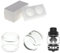 Ersatzglas 2x Stück kompatibel mit Uwell VALYRIAN 2 Pro 8ml Bulb Tank Glas Pyrex Glass Tube Glastank