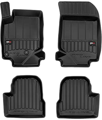 OMAC Gummi Fußmatten für Opel Corsa F 2019-2025 Premium TPE Automatten 4tlg