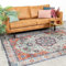 FRAAI | Home & Living Teppich Vintage - Imagine Medaillon Grün - Baumwolle, Polyester - Flachgewebe - Vintage, Orientalisch - Wohnzimmer, Esszimmer, Schlafzimmer - Carpet