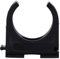 25 Stück M40 Rohr-Klemmschellen PP Kunststoff M16-M50 16mm bis 50mm für Stangenrohr Isorohr Leerrohr anreihbar zum Festschrauben Schwarz Voxura