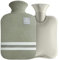 Hot Water Bottle with Knitted Cover, 2 Litre PVC Hot Water Bag for Hot and Cold, Hand Feet Warmer, Neck and Shoulder Pain Relief(Pea Green)