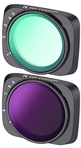 K&F Concept ND Filtersets,VND1-5,VND6-9 Filter Kompatibel mit Air 2S Drone(Zubehör:8* Air 2S Propeller