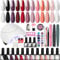 VANREESA U V Nagellack Set, 12 Farben Gel Nagellack Set mit 36W Nagel Lampe Gelnägel Starterset U V Nagellack Maniküre Starter Set Gel Polish Set Geschenk für Frauen