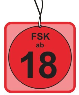 2x FSK18 Duftbaum Lustig für Erwachsene, Auto Duftspender, Tuning Car Air Freshener, Duftanhänger Set
