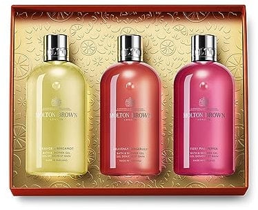 Molton Brown Floral & Spicy Body Care Bath & Shower Gel Gift Set