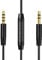 Replacement Beats Headphone Audio Cable 3.5mm to 3.5mm Aux Cord Compatible with Beats by Dr Dre Solo3 Solo2 Studio3 Studio2 Wireless Pro Mixr Detox Sony WH-1000XM4 WH-1000XM5 with Mic & Volume Control