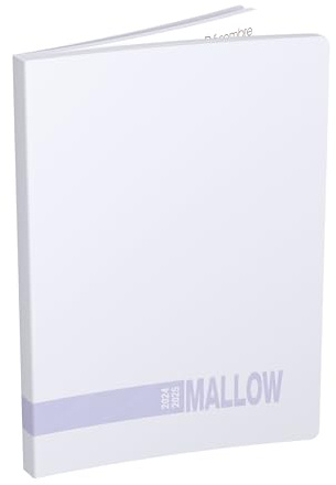 L'ETUDIANT Pastell Wochenkalender, 15 x 21 cm, 2024 – 2025, halbstarr, Mallow