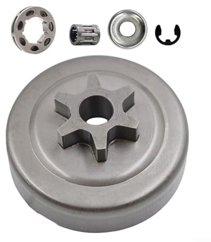 CS-352 Clutch Drum Assembly Rim Sprocket E-Clip for Chainsaw, for Outdoor Power Tools