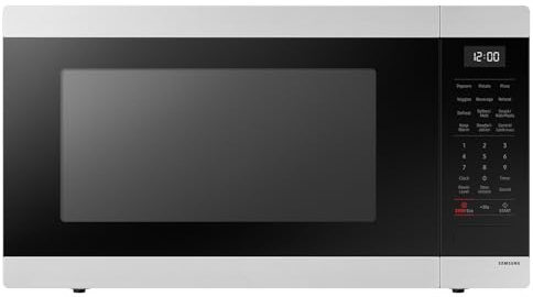 SAMSUNG 1.9 cu. ft. Countertop Microwave with Sensor Cooking, Stainless Steel, MS19DG8500SRAA