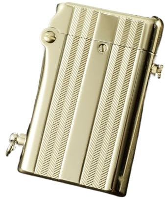 Encendedor de queroseno vintage de metal, encendedor de combustible de jet automático mecánico, encendedor de queroseno de vela vintage for interiores y exteriores, camping for barbacoa (combustible n