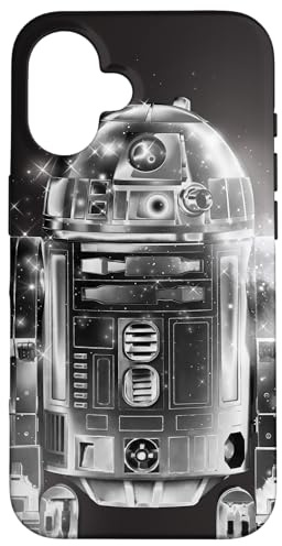 Star Wars R2-D2 Retro Galaxy Schwarz Hülle für iPhone 16