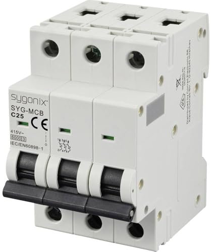 Sygonix SY-6441088 SYG-MCB 3P/C25/6KA Leitungsschutzschalter 3polig 25 A 415 V/AC