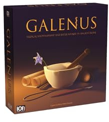 Galenus EN | Strategiespiel im antiken Rom | Worker Placement & Ressourcen-Management | Brettspiel für 1–4 Spieler | Kennerspiel ab 14 Jahren | EN
