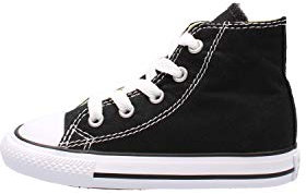 Converse Kinder Chuck Taylor All Star High Hausschuhe, Schwarz/Black, 19 EU