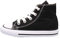 Converse Kinder Chuck Taylor All Star High Hausschuhe, Schwarz/Black, 19 EU