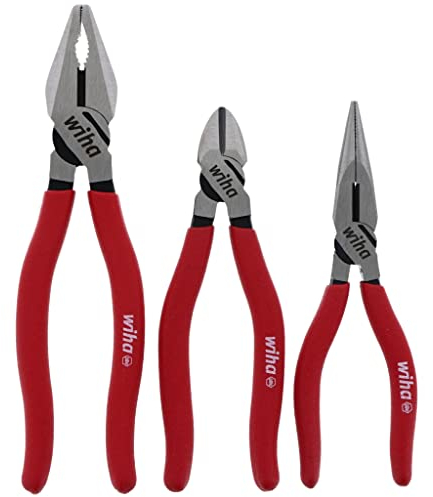 Wiha 32698 Pliers and Cutter Set, 3 Piece