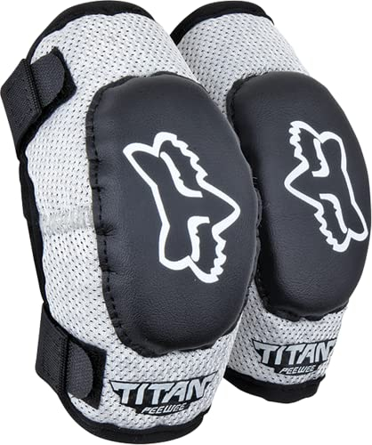 Fox Racing Peewee Titan Youth Elbow Motorcycle Clothing Unisex – Kinder, Schwarz, Einheitsgre