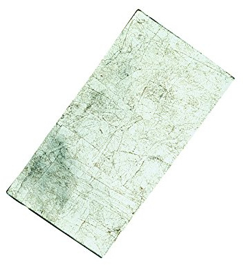 Rayher 3103848 Verzierwachs, altsilber, Verzierwachsplatte 20 x 10 cm, Wachsfolie zum Kerzen verzieren, Kerzenwachs, Wachsfolie