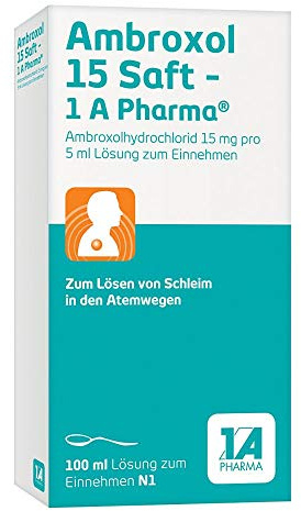 AMBROXOL 15 Saft 1A Pharma 100 ml