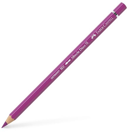 Faber-Castell Art & Graphic Albrecht Dürer Watercolour Pencil, 135, Light Red Violet, for Craft, Drawing, Sketching, Home, School, University, Colouring