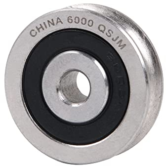 CNBTR Lagerstahl U-förmige Lagerrolle 6 x 30 x 8 mm für Möbel-Hardware-Zubehör, Belastung 355 kg