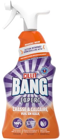 CILLIT BANG - Nettoyant surpuissant Cilit bang pistolet crasse et calcaire - 750 ml