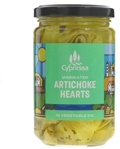 Cypressa Marinated Artichoke Hearts 280g (Pack of 6)