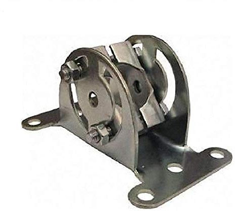 K M Electronics® TV Aerial MOUNTING Wall Facia LOFT Caravan TILT Swivel Bracket with CLAMP